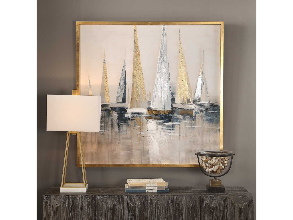 Regatta Hand Painted Canvas - image 1