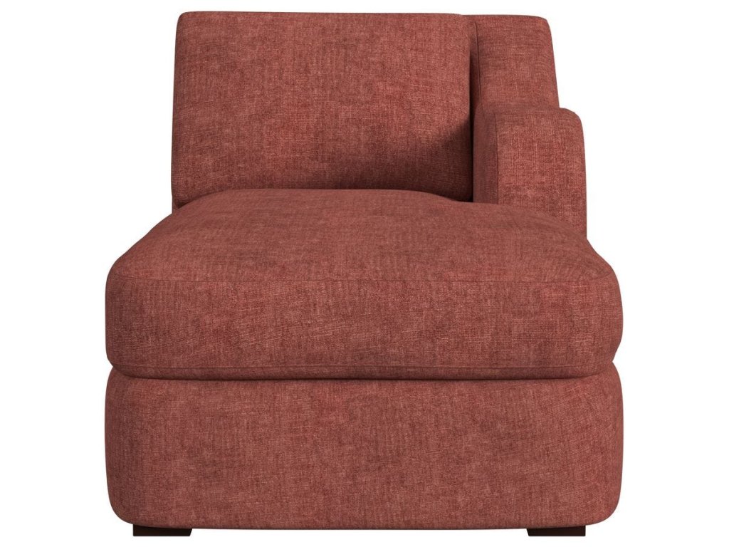 Big Wave Chaise, Right Arm Facing - Vintage Tea Rose - image 1