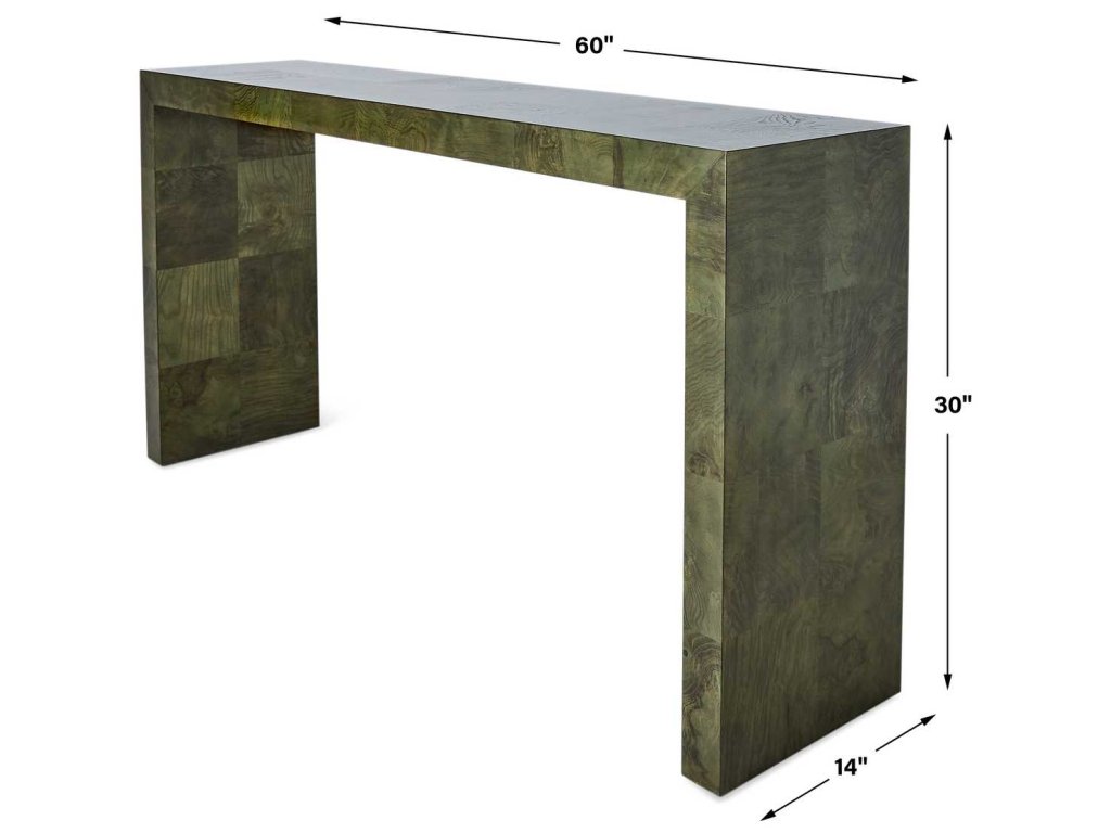 Ingrain Console Table - Olive - image 9