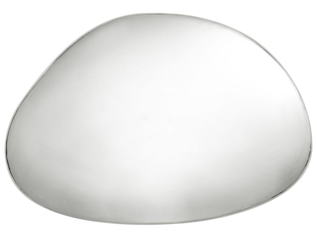 Jelly Bean Wall Sculpture - 26X38 Silver - image 3