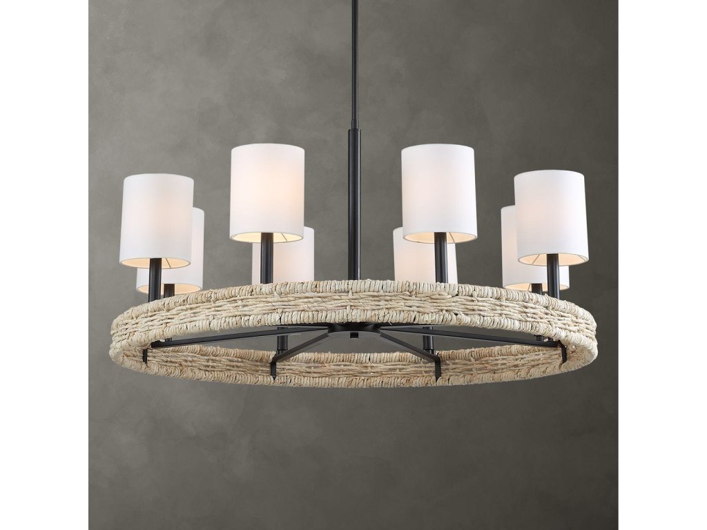 Faiyam, 8 Lt Chandelier - image 1