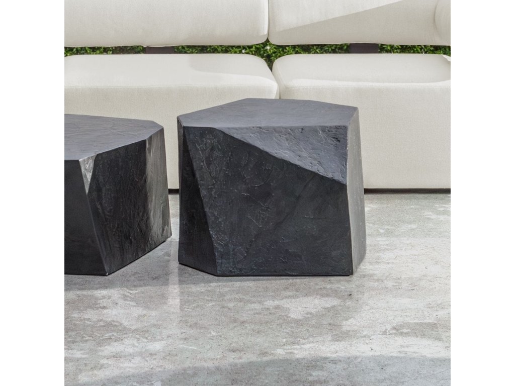 Parra Outdoor Side Table, Slate - image 7