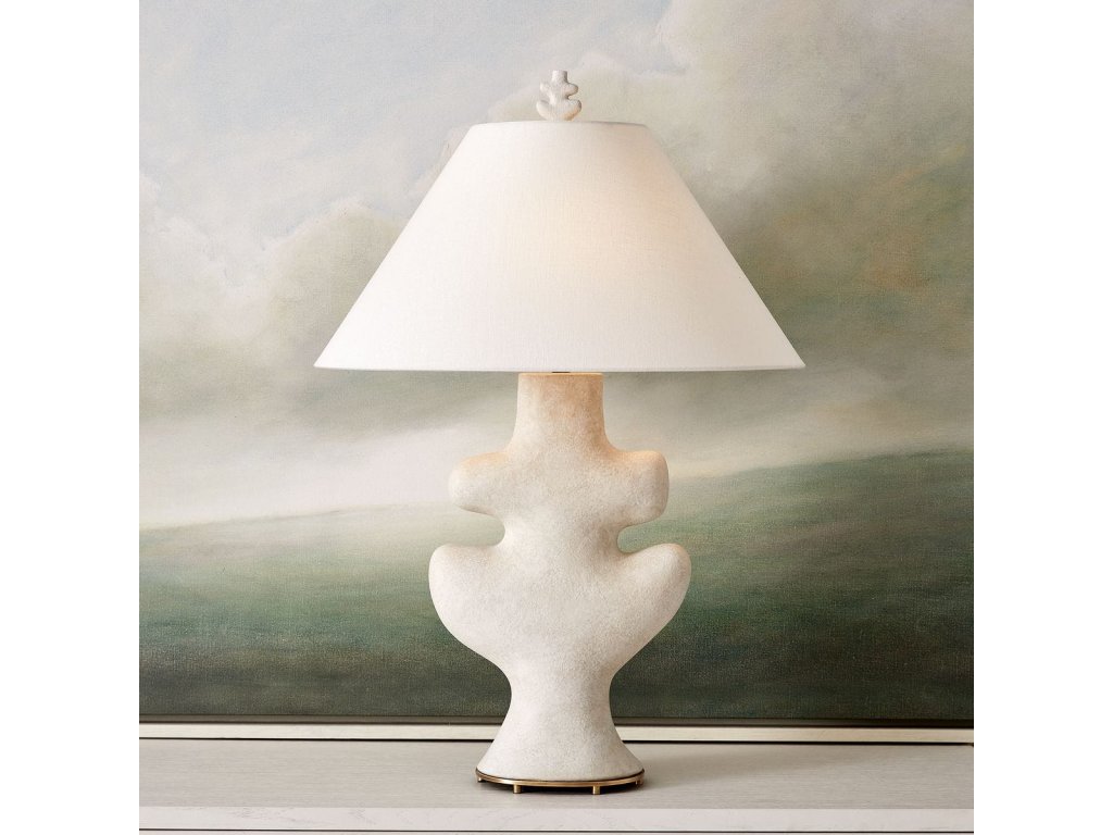 Frosted Leaf Table Lamp - image 3