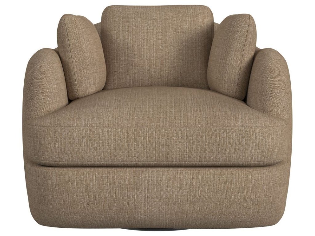Scoop And A Half Swivel Chair - Lush Tawny - main image