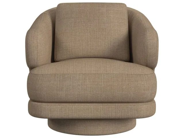 Cuddle Swivel Chair - Lush Tawny