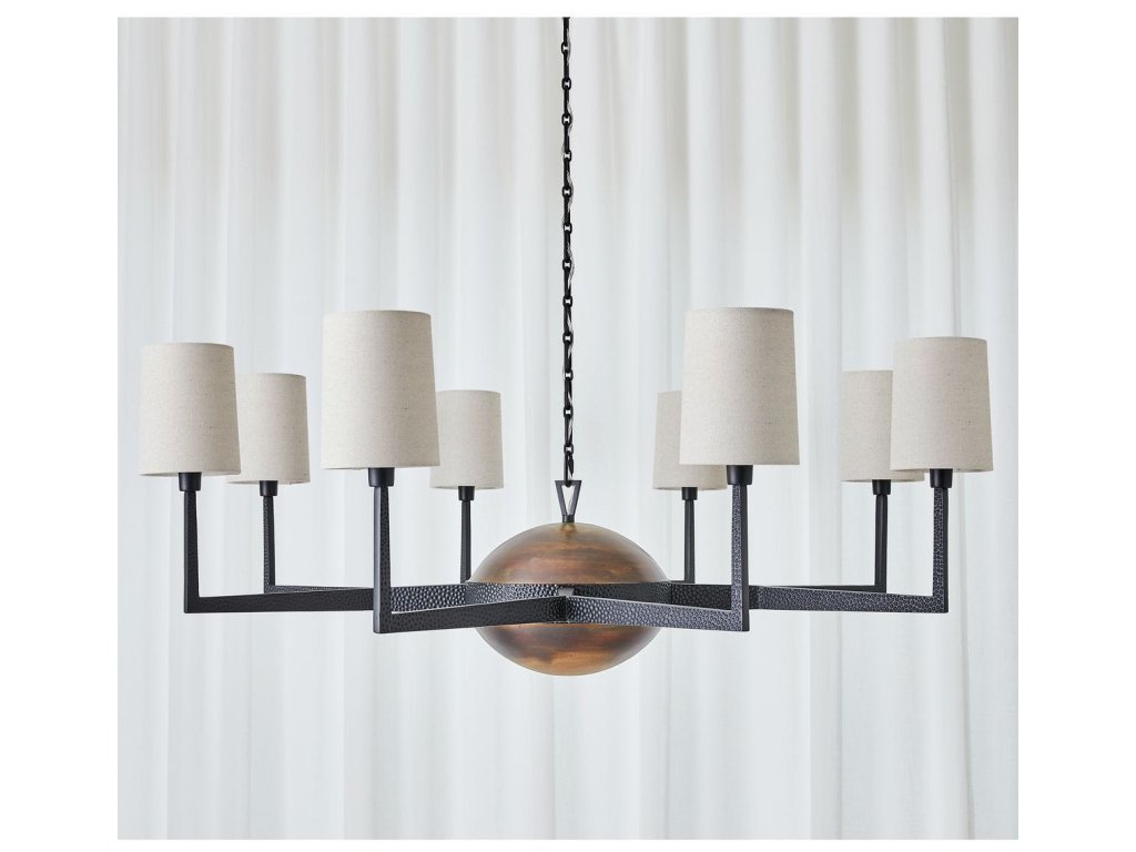 Open Arms, 8 Lt Chandelier - image 6