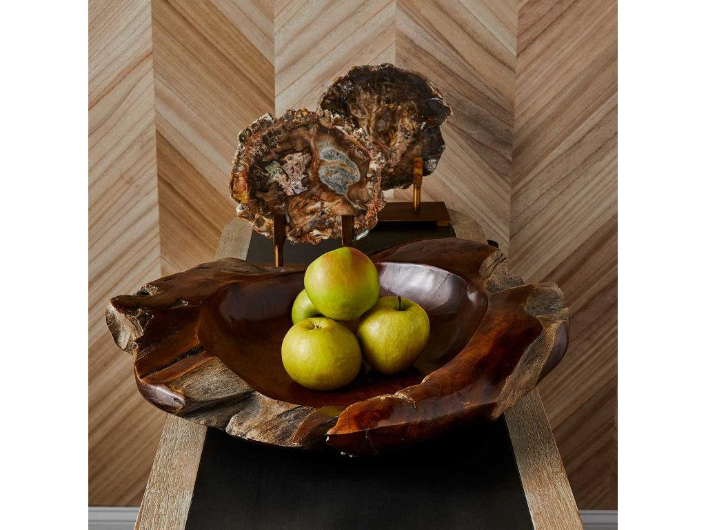 Giulio Teak Bowl - image 1