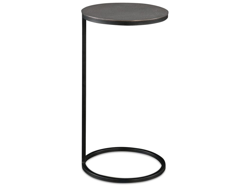 Brunei Accent Table, Nickel - main image