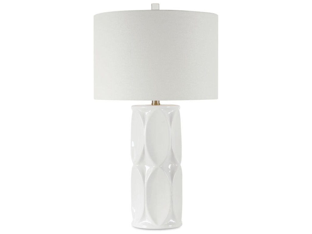 Sinclair Table Lamp, White - main image