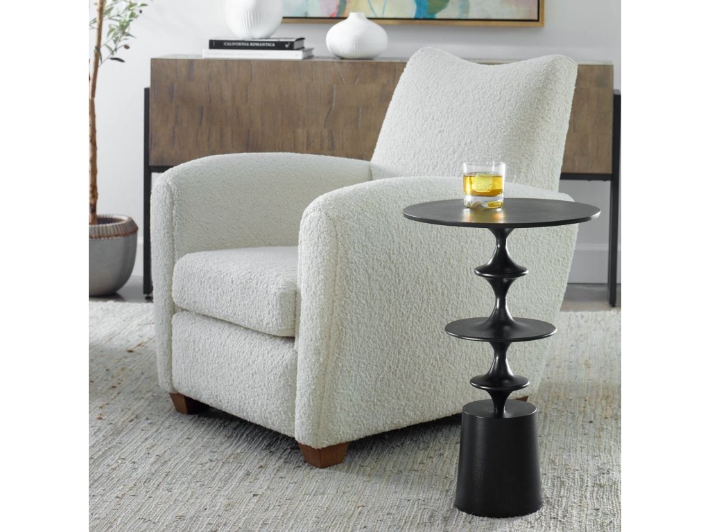 Flight Accent Table, Black - image 1
