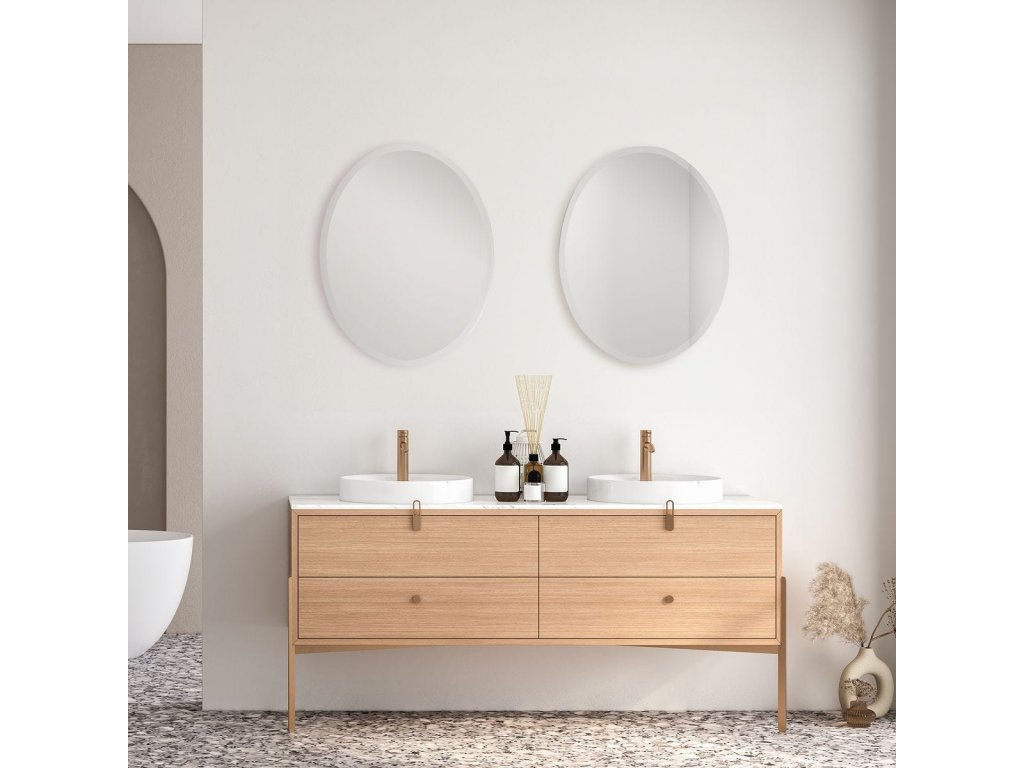 Vanity Oval Mirror - image 1
