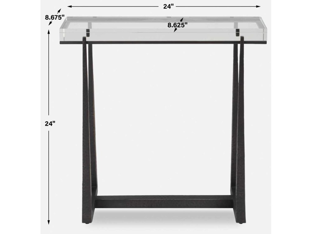 Midas Accent Table, Bronze - image 7