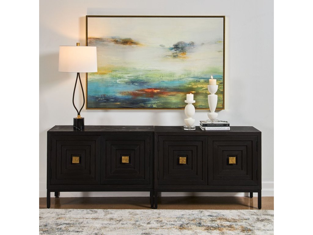 Textured Land Framed Canvas - image 1