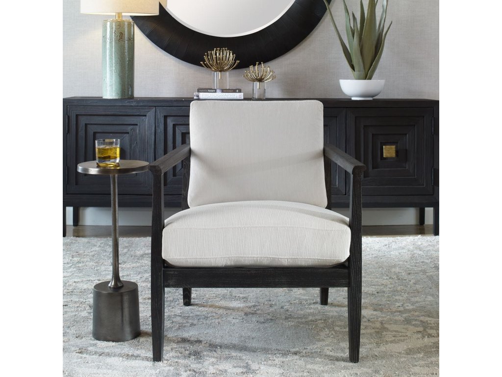 Brunei Accent Chair, White - image 6