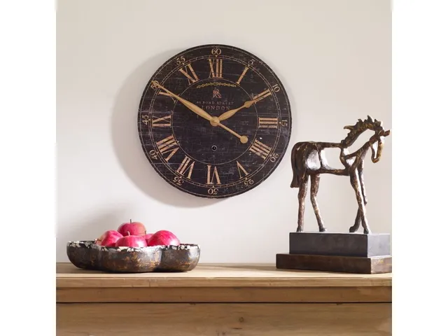Bond Street 18" Wall Clock - Alternative View