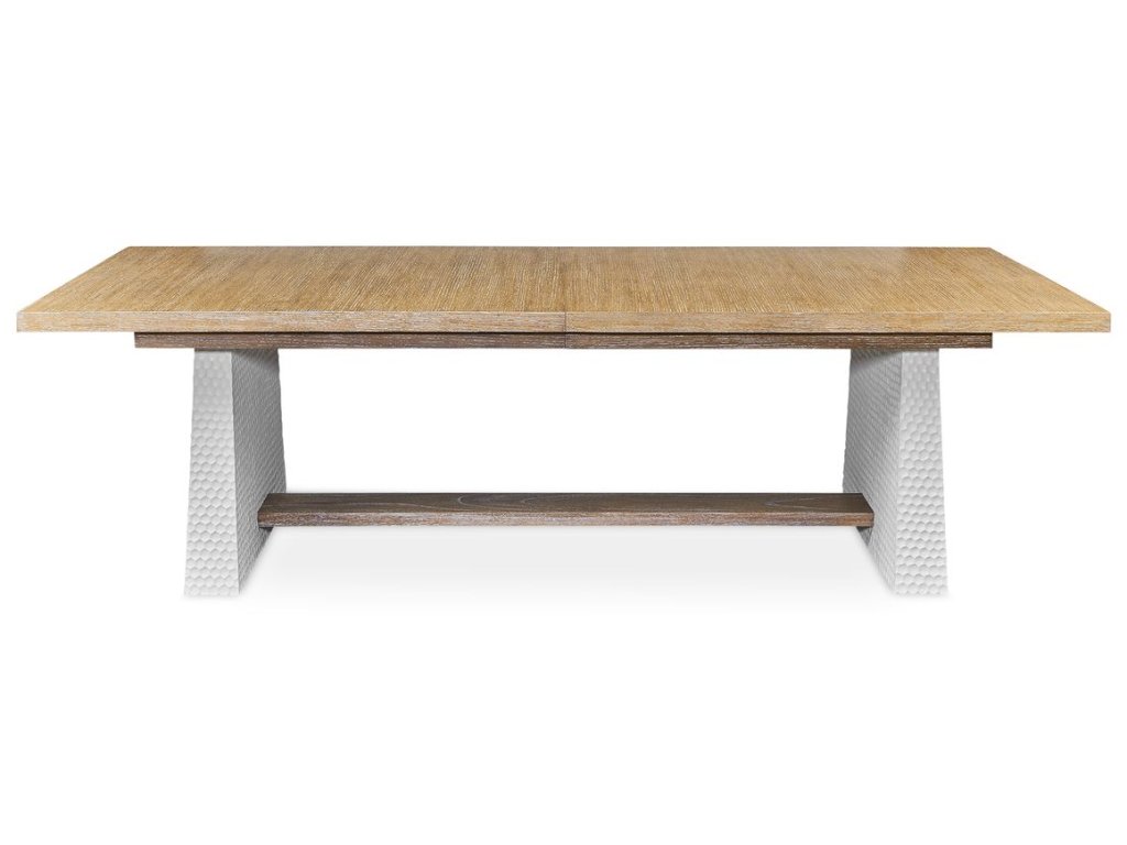 Hewn Trestle Extension Dining Table, 2 Cartons - main image