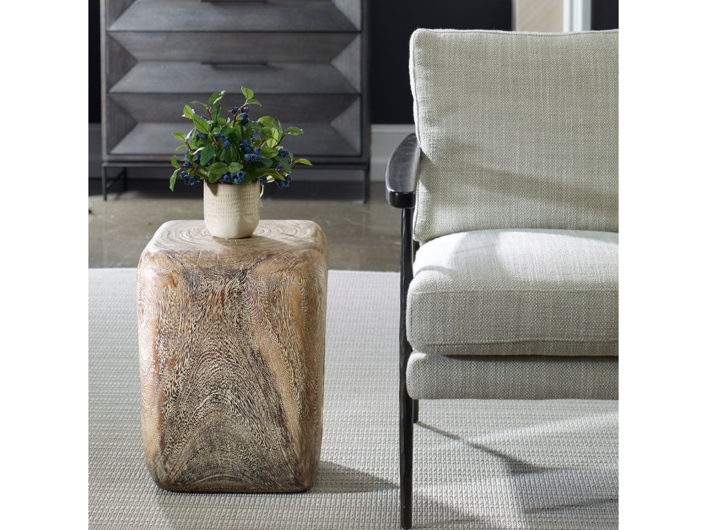 Loophole Accent Stool, Bleached Wash - image 2