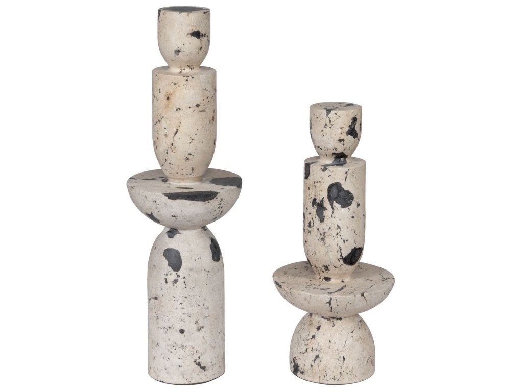 Nouveau Tower Outdoor Sculptures, S/2 - image 4