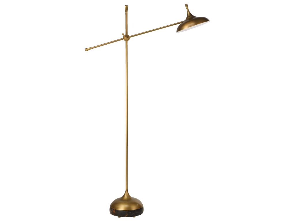Kiss Adjustable Arm Floor Lamp - Michelangelo Marble - image 3