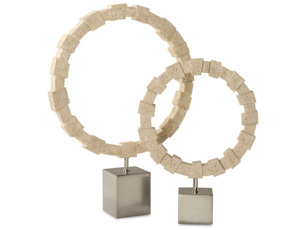 Ivory Fusion Rings, S/2 - main image