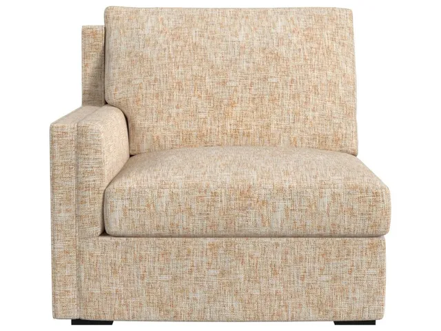 Luxe Sofa, Right Arm Facing - Thatched Butterscotch