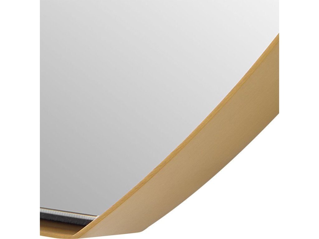 Cabell Small Mirror, Brass - image 3