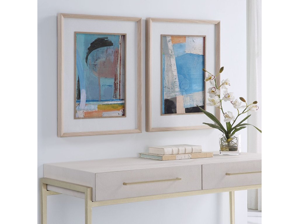 Brilliant Clouds Framed Prints, S/2 - image 5