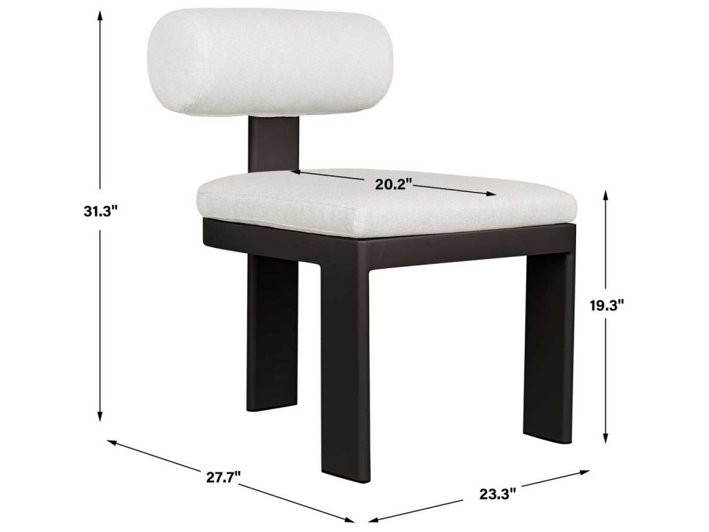 Bolster Back Outdoor Dining Chair - image 13