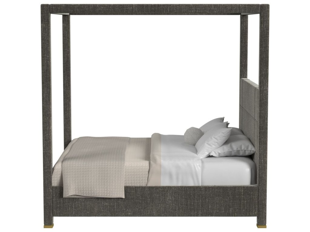 Hibernate Canopy Bed, King - Lux Graphite , 2 Cartons - image 2