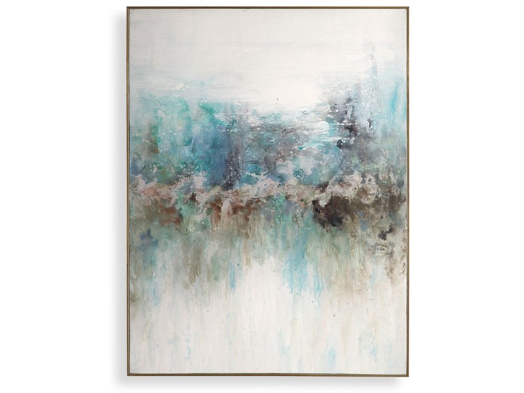 Mountain Top Hand Painted Canvas - main image