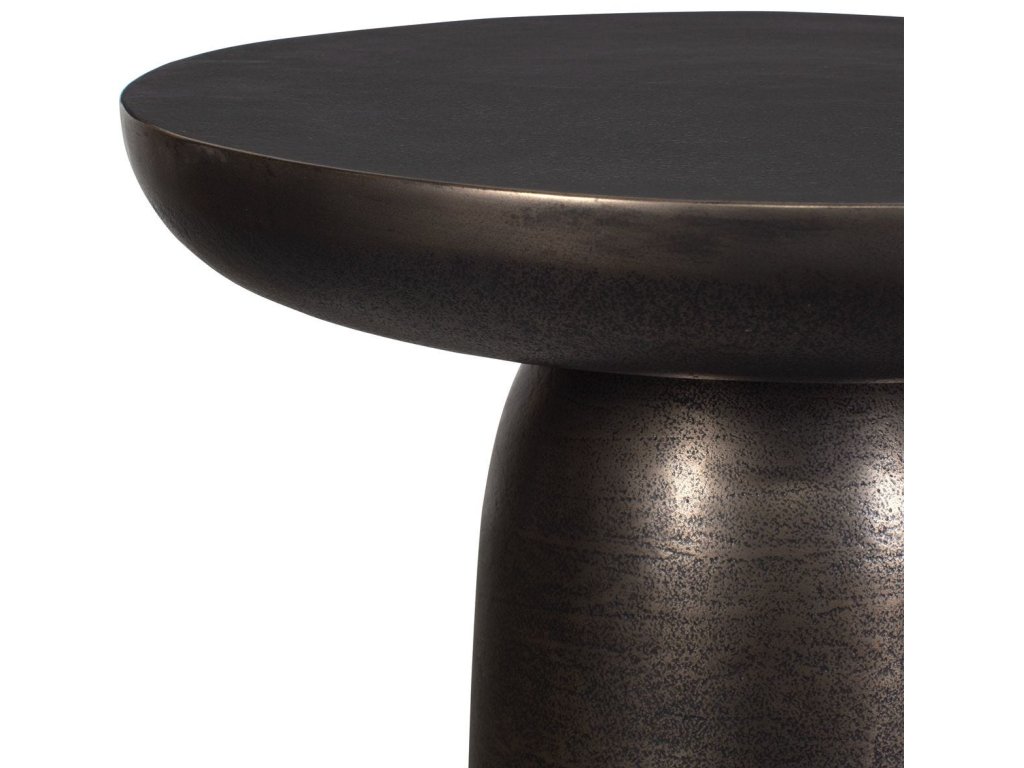 Joppa Outdoor Accent Table, Golden Dark Bronze - image 4