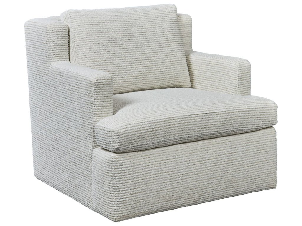 Unwind Swivel Chair - Snow Garden White - image 3