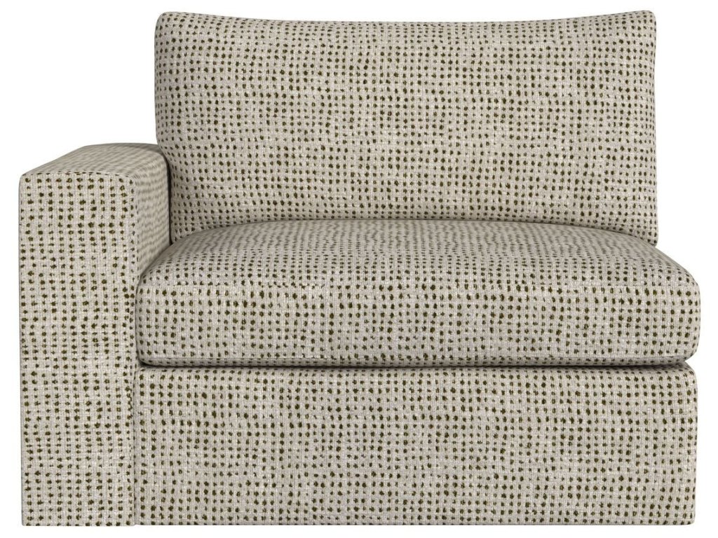 Great Plains Sofa, Left Arm Facing - Dashing Olive - main image