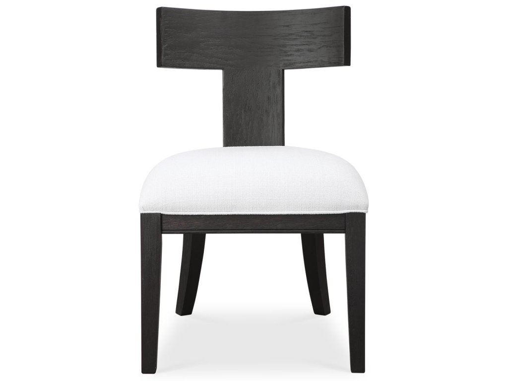 Idris Armless Chair, Charcoal - main image