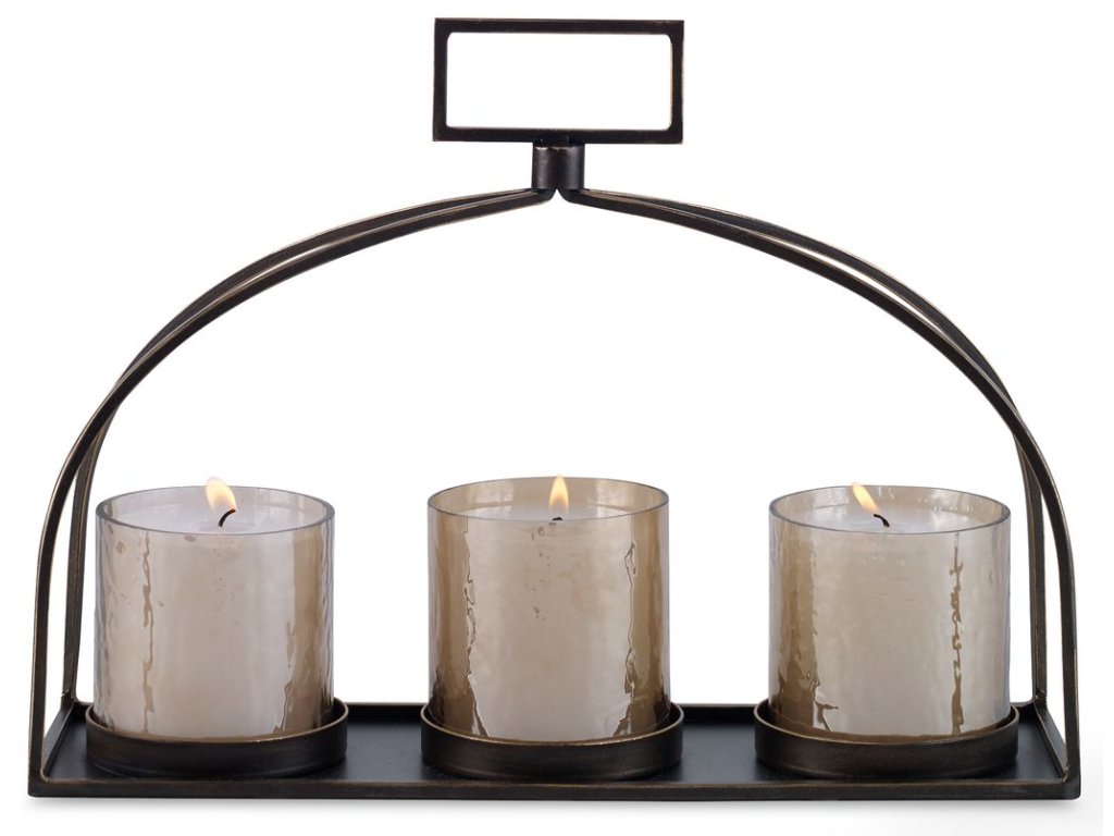 Riad, Triple Candleholder - main image