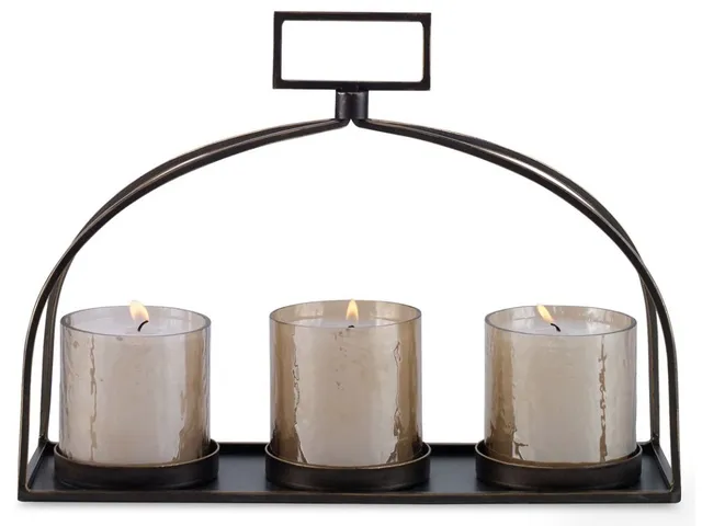 Riad, Triple Candleholder