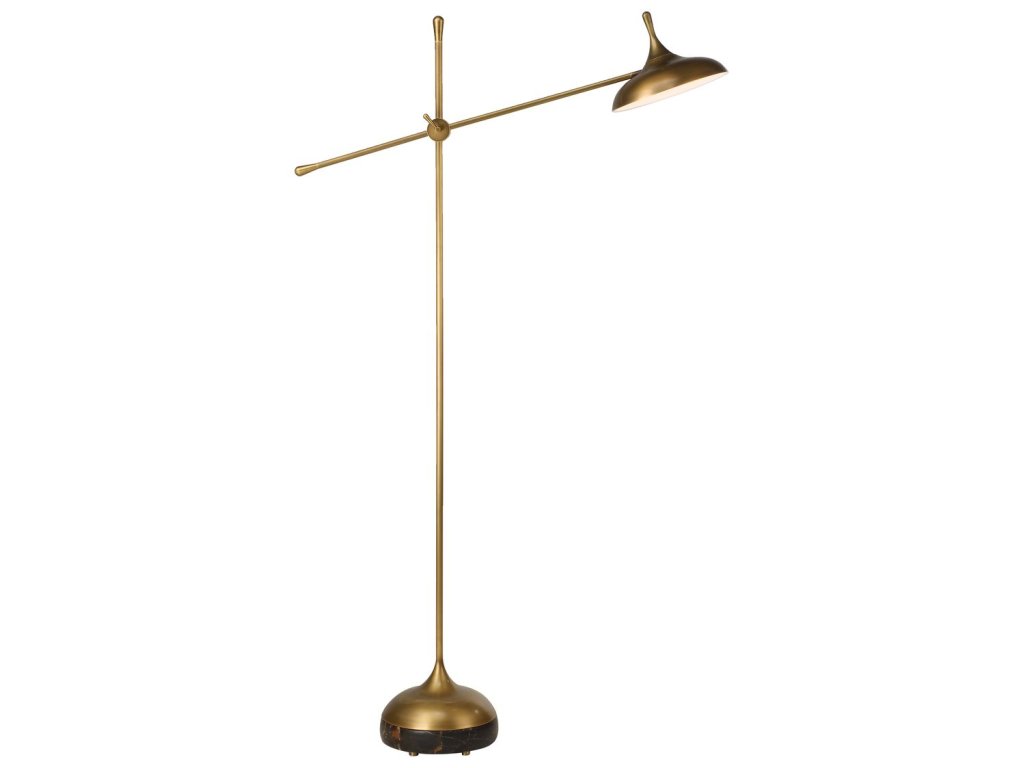 Kiss Adjustable Arm Floor Lamp - Michelangelo Marble - image 4