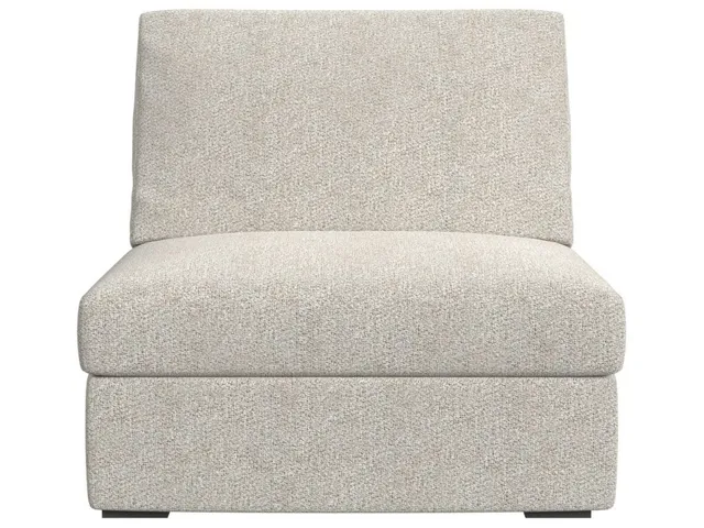 Luxe Sofa, Armless - Snuggle Vanilla