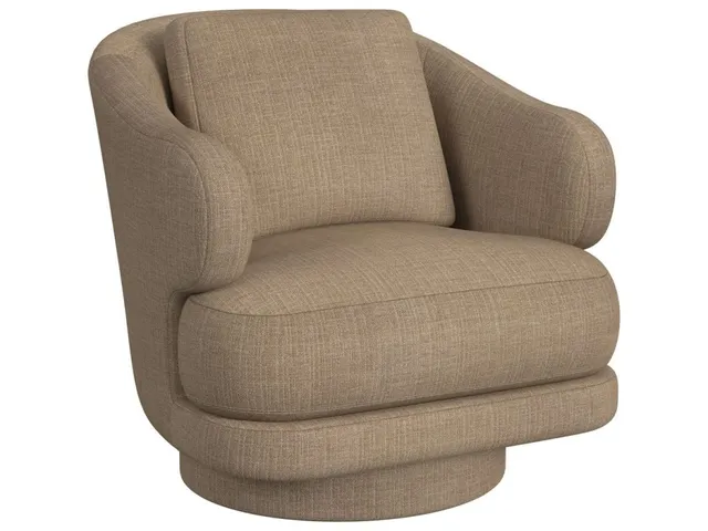 Cuddle Swivel Chair - Lush Tawny
