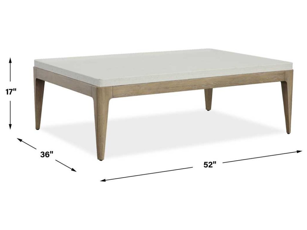 White Linen Coffee Table - image 6