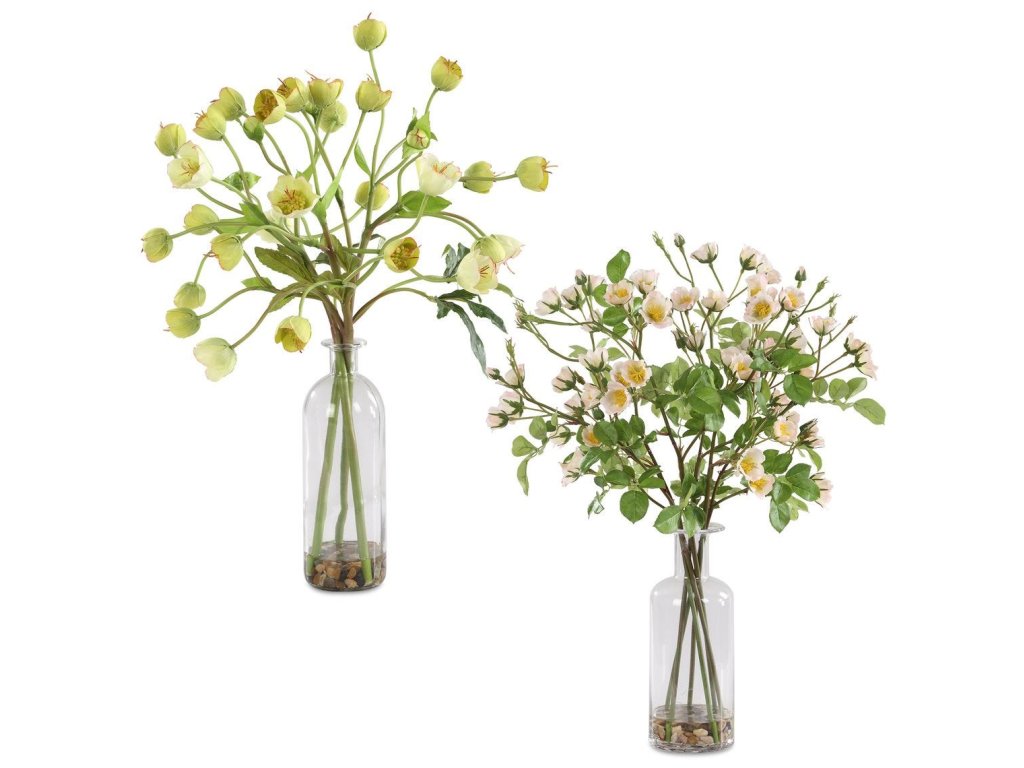 Tranquility Lenten Rose Bouquets, S/2 - main image