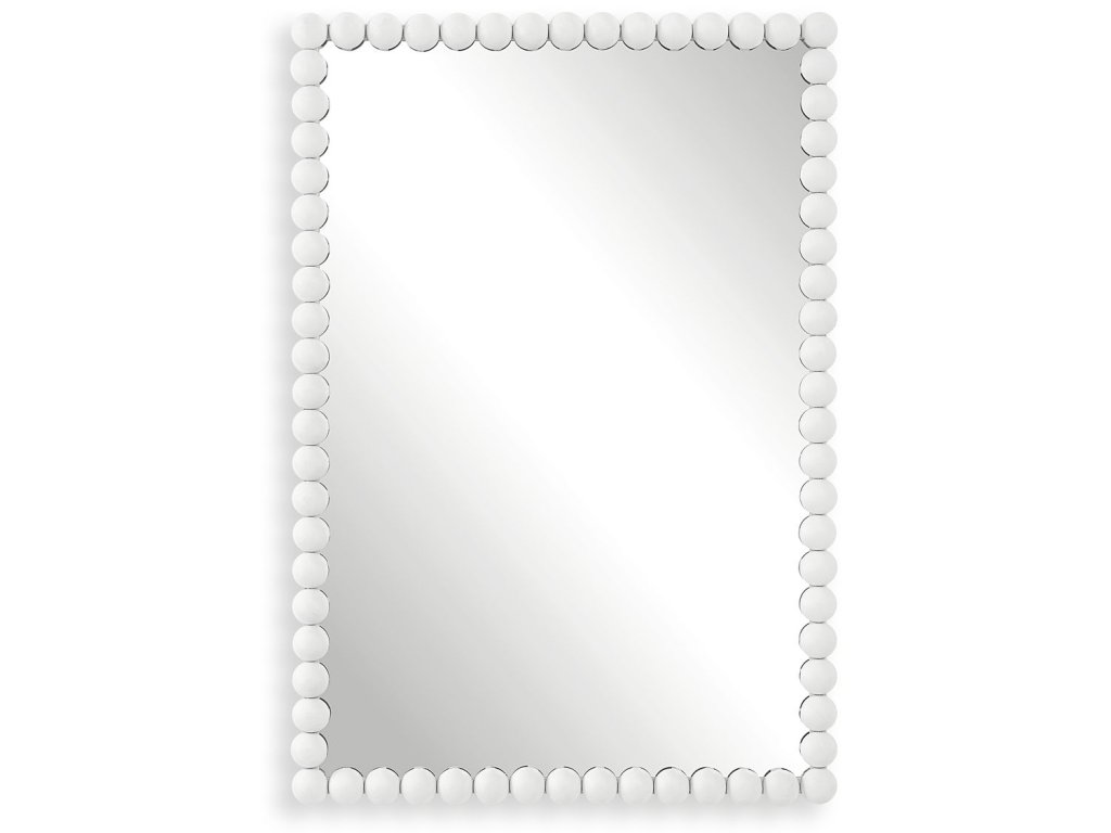 Serna Vanity Mirror, White - main image