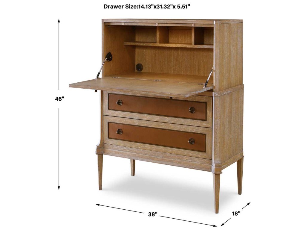 Hide Away Secretary Desk - image 13