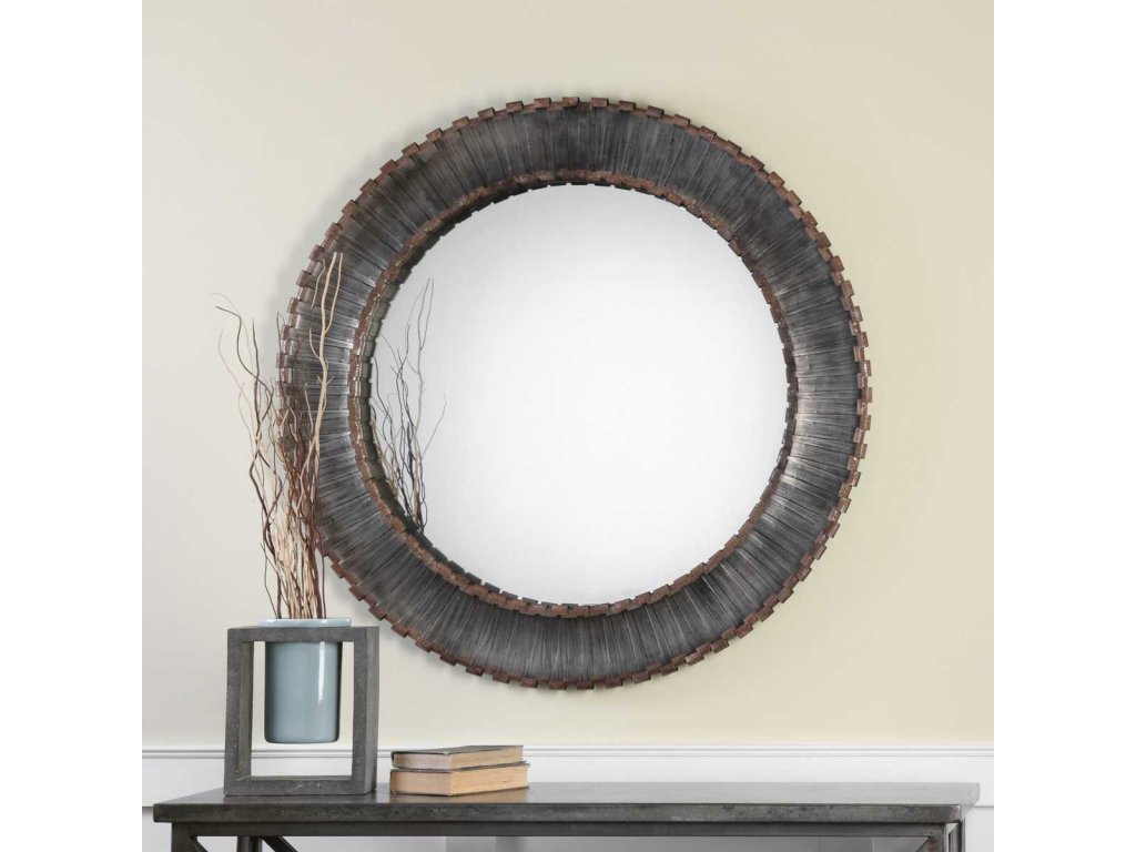Tanaina Round Mirror - image 1