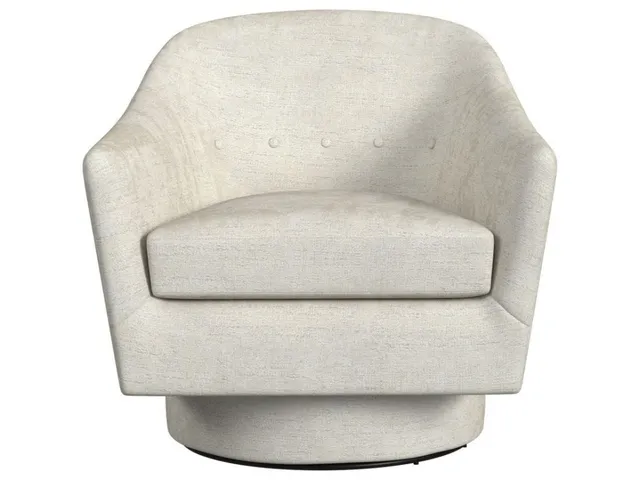 Coupe Swivel Chair - Splendor Sesame