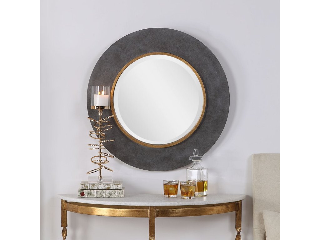 Saul Round Mirror - image 1