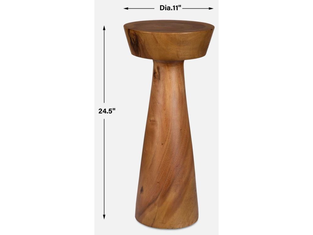 Mano Drink Table, Natural - image 7