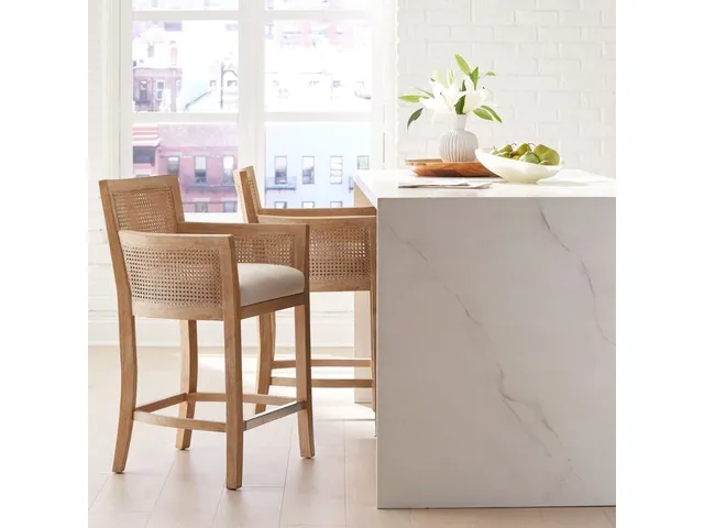 Encore Counter Stool, Natural - Alternative View
