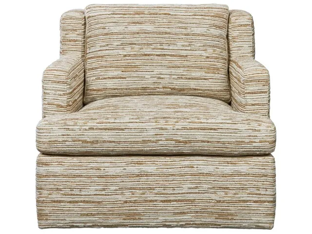Unwind Swivel Chair - Rag Rug Wheat
