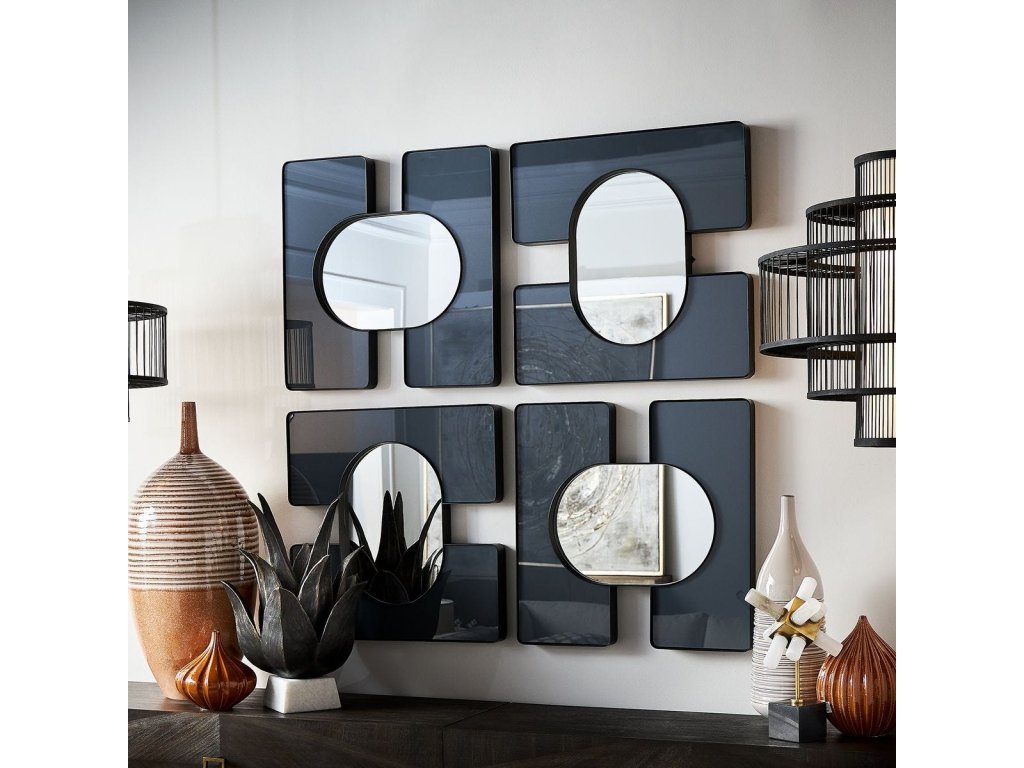 Embrace Square Mirror - 24X24 Smoke - image 1
